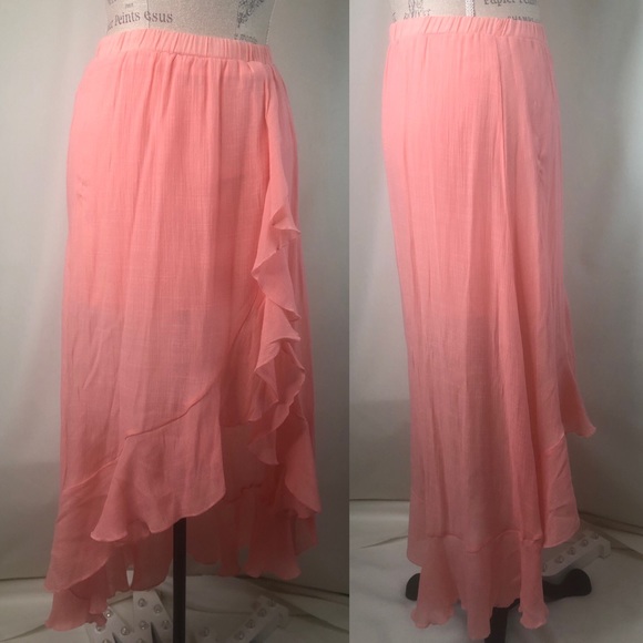 Just Be Ruffled Maxi Skirt - Picture 8 of 11